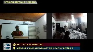 Session commune AET  & ALYSMA Toastmasters Club au Siège de l'Amicale des AET Abidjan - Cocody