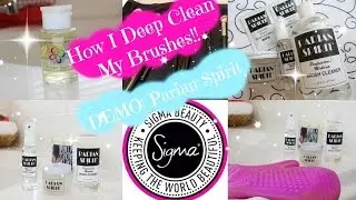 How I Deep Clean My Brushes with Parian Spirit Brush Cleanser |REVIEW| DEMO
