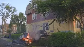 Neighbors react to fiery crash in West Hartford