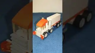 Lego Easy Build ( Lego Truck Trailer Build )