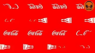 Coca Cola Logo Animation Synchronize 16 Times | SyncsUp