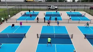 Outdoor pickleball and basketball courts unveiled