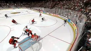 NHL 14 Demo Goalie Fighting