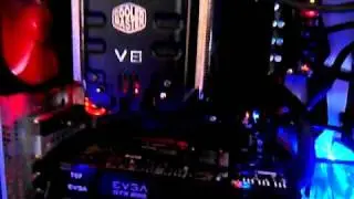 4-way SLI Rig Setup Core i7 930 4x GTX 285 eVGA Classified Ultra X4 1600W One PSU Tips