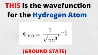 How to determine the Ground State wavefunction of the Hydrogen Atom (n=1, l=0, m=0)