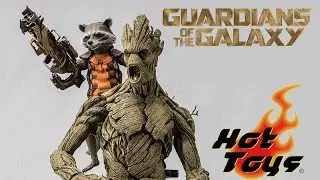 Hot Toys Rocket and Groot Review Guardians of the Galaxy
