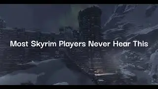 Самая редкая песня в Skyrim? (Песня после окончания игры) Большинство игроков Skyrim никогда её н...