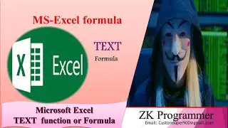TEXT Function in Excel in Hind Best use of most used text function