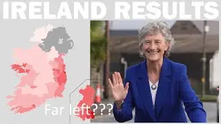 2025 IRELAND RESULTS | Far Left Independent WINS election to become Ireland's next president!