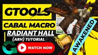 💯 NEW DUNGEON | Awakened Radiant Hall (ARH) | GTools FREE CABAL MACRO ALT-TAB