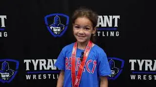 Sophia Schulz - Bison Open Champion (Girls Freestyle 8U 50-60). VHW