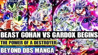 Beyond Dragon Ball Super God Of Destruction Gardox Vs Beast Gohan Begins! A Sinister Power Unveiled