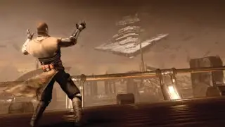 StarKiller pulls down a Star Destroyer - Star Wars the Force Unleashed