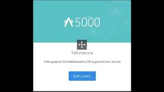 Antares Trade : Et Booooooom ! +2500 $ de gains r&eacute;investis - Augmentation du Pack de 2500 $ &agrave; 5000 $