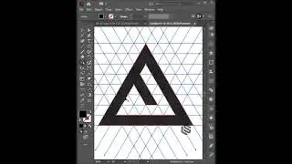 How to create monogram logo || logo designing || AF logo