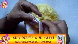 GORRO TEJIDO CON FORRO SEGUNDA  PARTE