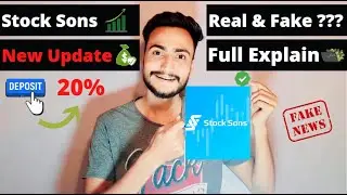 Stock Sons New Update 2020🔥 || Full Explain💯 || Live Proof💸 || Any Information Tv