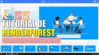 TUTORIAL DE RENDERFOREST - Como usar para fazer vídeos animados