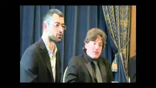 Fedora Award Brian Current press conference