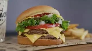 Wayback Burgers Ad