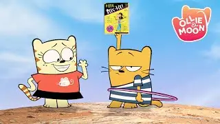 Le cerceau, c'est rigolo... Ou pas ! 🤣🌀 | 1H | S1 | Ollie et Moon français | Dessin animé Enfants