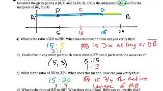 Partition a Segment - Part 1