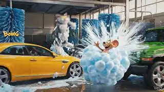 My Car Wash vs. Tom & Jerry: The Ultimate Soap Battle!