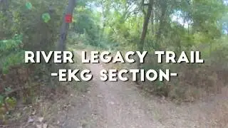 EKG section at River Legacy Trail. Arlington TX.