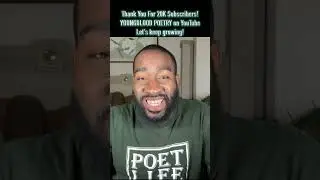 Fastest growing poetry channel on YouTube?!