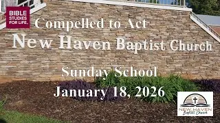 NHBC 1/18/2026 Sunday School 