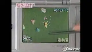 Pokemon Dash! Nintendo DS Gameplay
