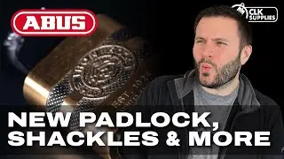 New Abus Padlock, Shackles and More