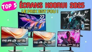 Top 5 Meilleurs &Eacute;crans PC KOORUI en 2025 : Lequel Choisir ? (Gamer, Bureautique, Pas Cher)
