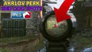 SnD GOD SPOTS on AKRLOV PEAK! (COD MW Best Competitive SnD Plant Spots) Call of Duty Modern Warfare