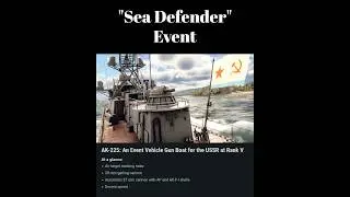WAR THUNDER | GUN BOAT ☭ AK-225 | #Shorts
