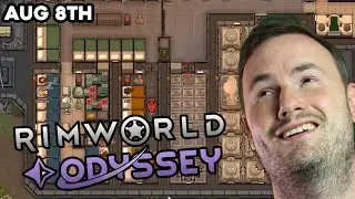 Curing Brain Damage & Taking Prisoners - Rimworld Odyssey