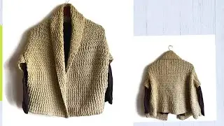 Gilet Veste au crochet