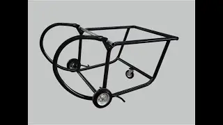 Custom Industrial Cable reel trolley from MARSHINE