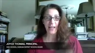 Principal Joyce Thomas - Testimonial regarding virtual Anti-Black Racism & Allyship Presentation