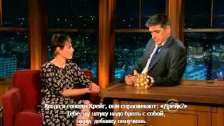 Lena Headey (Лина Хиди) on Craig Ferguson 2011 (русские субтитры)
