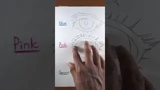 Which anime eye do you most like? | Anime eye drawing | Anime eye | Ocean eyes #art #drawing #shorts