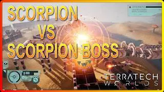 Can My Tech Beat the Scorpion Boss in Terratech Worlds? & HOW to Build An Ultimate Power Station!