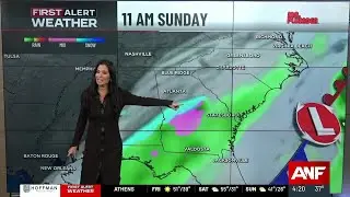 First Alert: Winter weather possible Sunday
