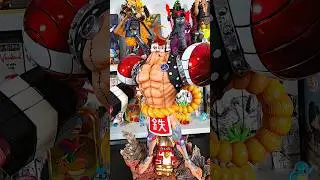 LX STUDIO - Onigashima Franky Resin Statue Unboxing & Assembly One Piece #shorts #anime #manga
