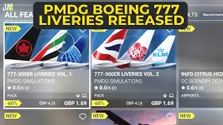PMDG Boeing 777 LIVERIES RELEASED! Flight Simulator XBOX Marketplace Update 15/08/2024
