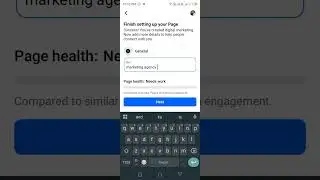 How to create a facebook page