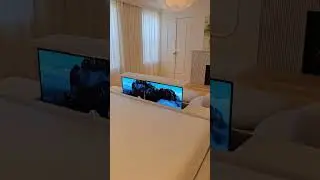 Bed frame TV lift onsite