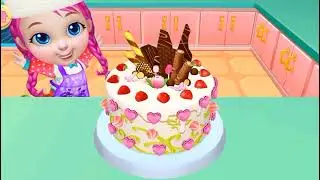 Created ⭐⭐Real cake maker 3D cooking kitchen food sale breeding food cook milk eggs cake milk 