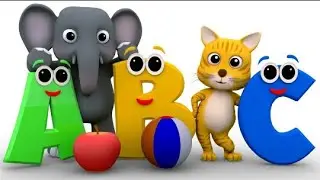 The bestABC song for children - ABC live and fun for children - ll ABCD alphabet song ll 4K video ll