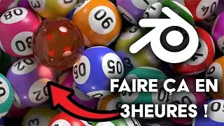 3 HEURES pour cr&eacute;er &ccedil;a sur BLENDER